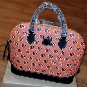 Dooney & Bourke Bengals Zip Zip Satchel